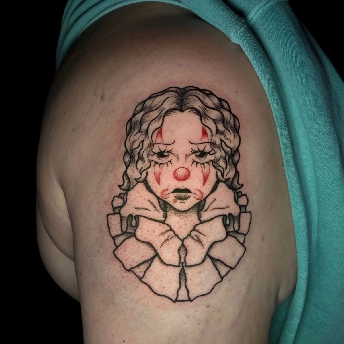 Fine Line Blackwork & Micro-Realism tattoo by Mayra at Baroness Tattoo, Garland TX