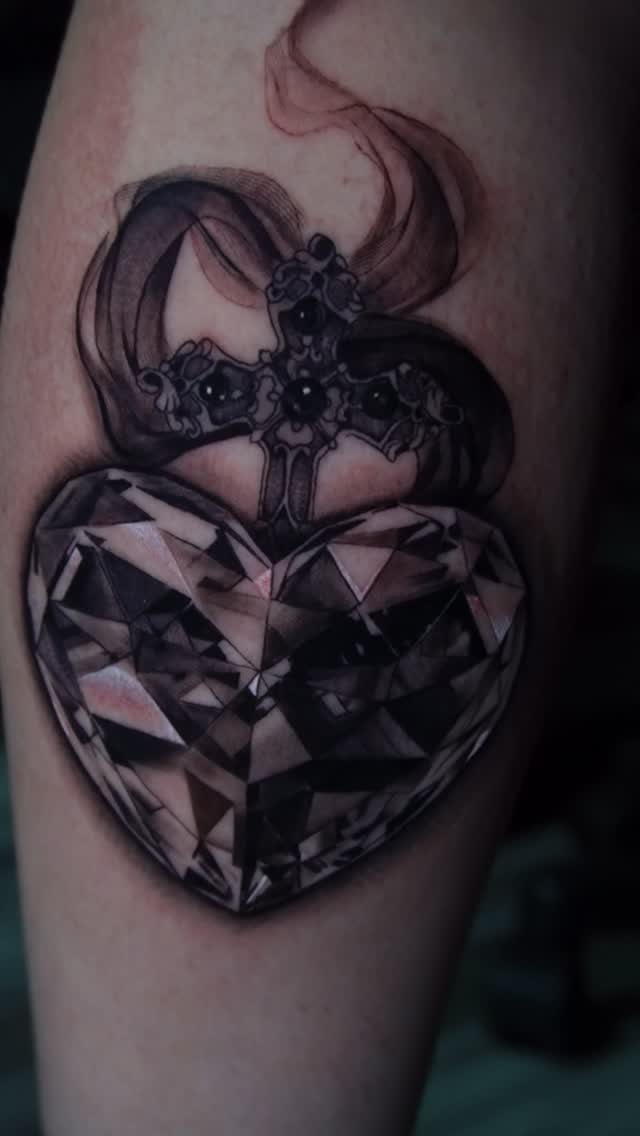 Dark Ornamental & Blackwork tattoo by Caroline at Baroness Tattoo, Garland TX