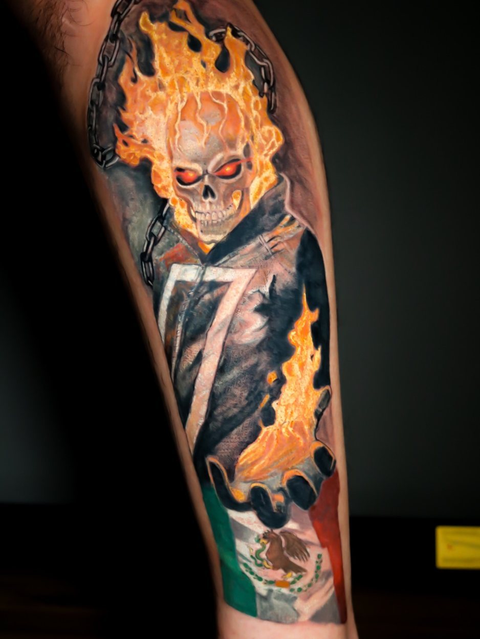 Fine Art, Color & Restorative Tattooing tattoo by Katherine at Baroness Tattoo, Garland TX