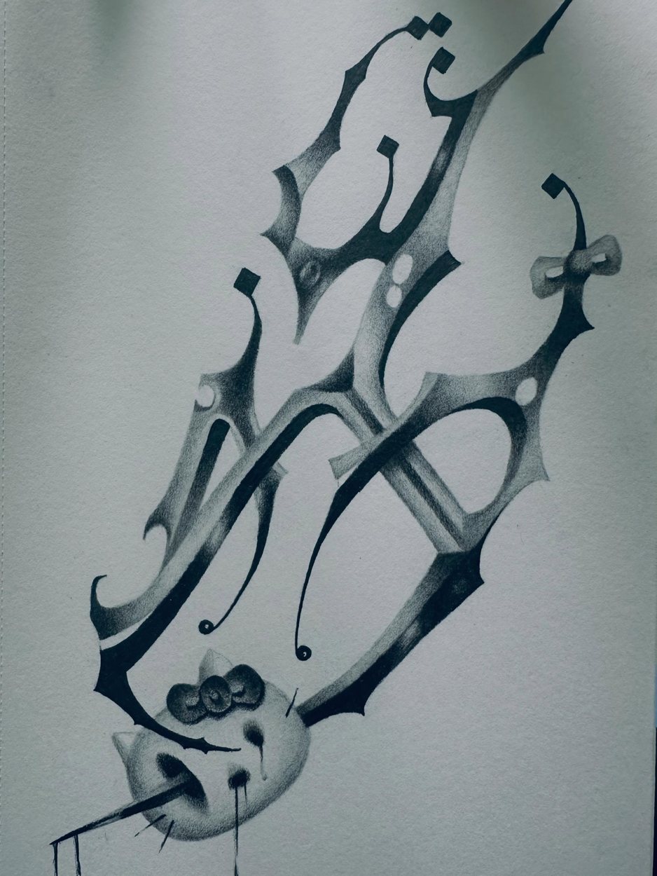 Cyber Goth · Abstract · Avant-Garde tattoo by Tyco at Baroness Tattoo, Garland TX